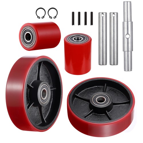 Pallet jack truck - pallet, wheels