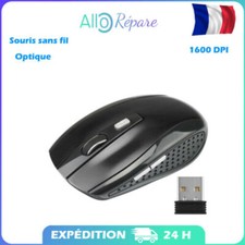 Souris sans fil optique Noir