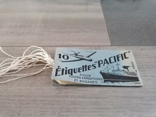 Carnet  PACIFIC  (publicitaire avion FRENCH LINE boat paquebot  AIR FRANCE pub)