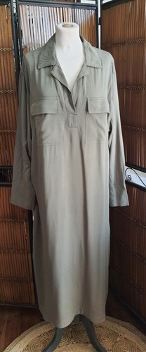 Robe longue kaki - "h&m", taille