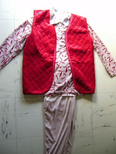 Ensemble pieces en velours - ensemble,