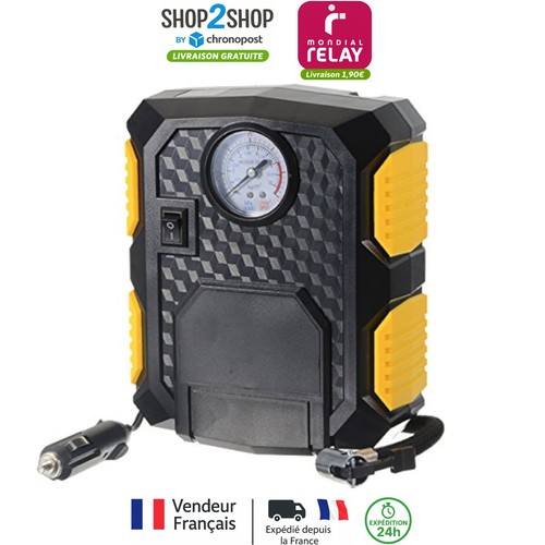 Compresseur gonfleur 12v pneus - 12v,