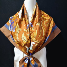 RARE VINTAGE HERMES Foulard en
