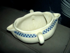 SAUCIERE "LUSTUCRU" A.CARTIER MILLON GRENOBLE Porcelaine FRANCE vintage