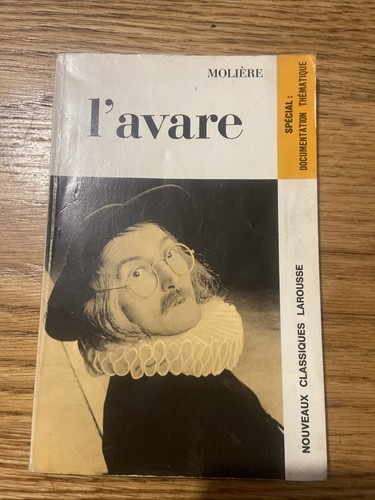 Livre avare molière - livre, de