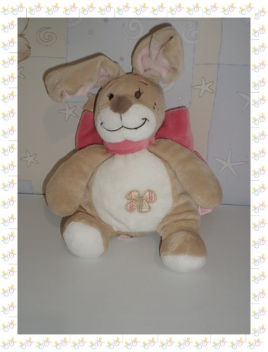 Doudou peluche lapin - ⑰,