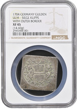 1704 German States ULM Gulden