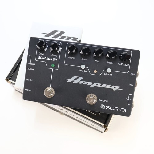 Préamplificateur ampeg scr - préamplificateur,