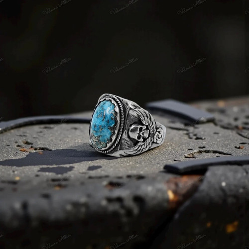 Bague homme gothique - homme, unique