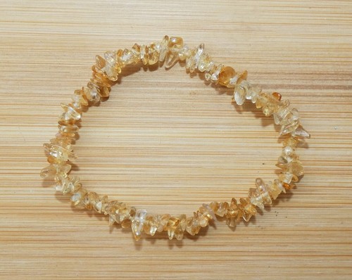 Bracelet quartz jaune - jaune, citrin