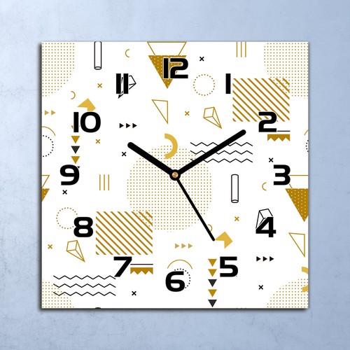 Horloge murale verre - murale,