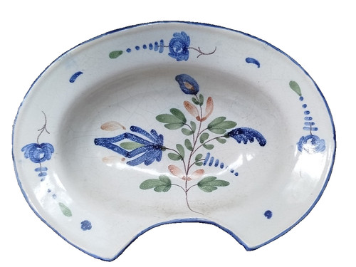 Plat barbe faience - plat,
