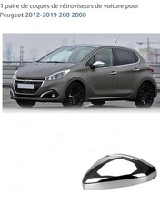 Coque Rétroviseur Chromée 208 Gauche Côté Conducteur Pour 208 2008 De 2012-2019
