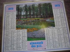 CALENDRIER ALMANACH DES PTT
