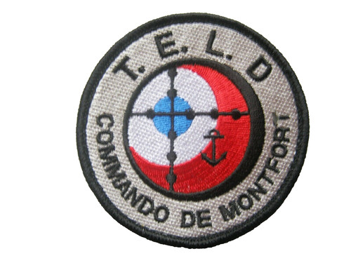 Ecusson commando montfort - commando, de
