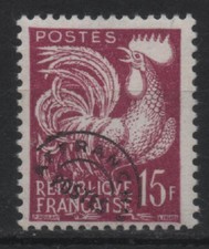 FRANCE 1953 : PRÉOBLITÉRÉ N° 112  TYPE COQ GAULOIS - NEUF** TB
