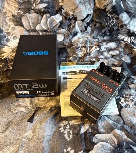 Pédale effets boss 2w - boss, mt-2w