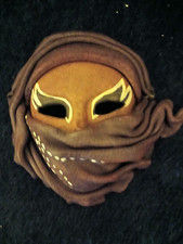 Masque en cuir venant du Maroc