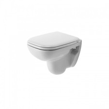 Cuvette WC suspendue céramique - fond creux - D Code Compact DURAVIT