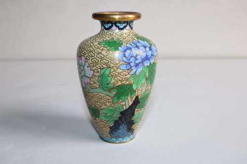 Vase miniature émaux - vase, en