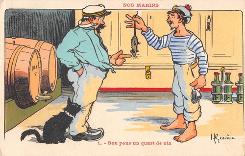 Cpa fantaisie gervese - /, h.gervese