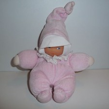 Doudou Poupée Corolle - Rose