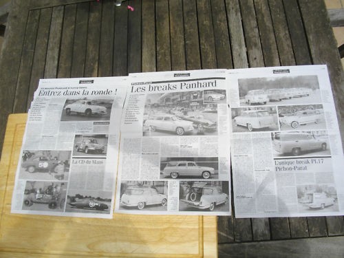 Article panhard break - article, dyna