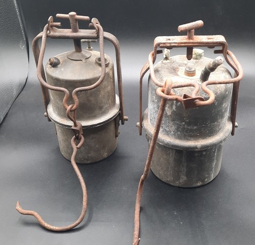 Ancienne lampe carbure type - ancienne,