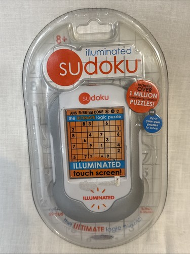 Sudoku puzzle hand held game - puzzle,