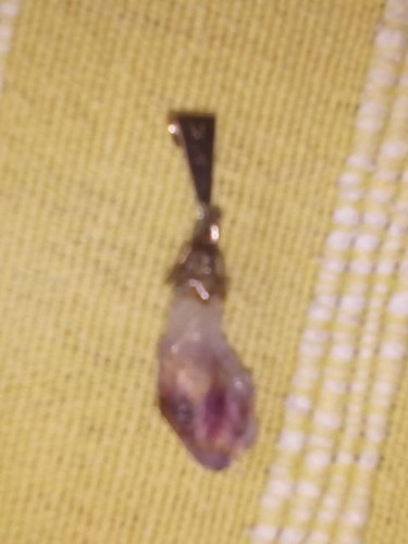 Pendentif améthyste - pendentif,