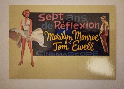Carte postale cinéma - carte, ans