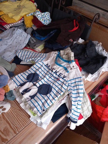 Lot vêtements bébé - de,