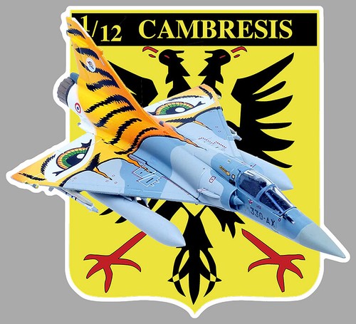 Autocollant mirage 2000 - autocollant, ec