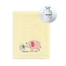 Couverture Chaude et Douillette pour Fille, bébé, Enfant, Poussette, Berceau,...