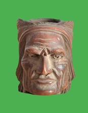 pipe tuyau fourneau bois bruyère garantie tête indien chef géronimo