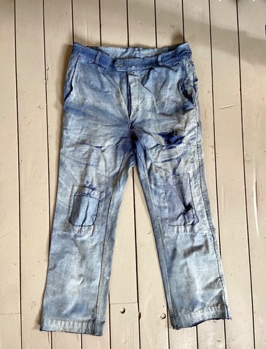 Moleskine pantalon paysan - paysan, bleu