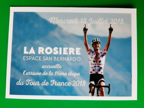 Cyclisme carte cycliste warren - carte,