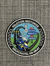 Ecusson gendarmerie Collection- Peloton Motorisé Neufchatel-en-Bray PVC.