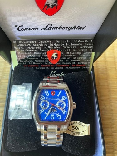 Tonino lamborghini watch - lamborghini, blue
