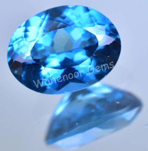 Naturel bleu zircon ct - bleu,