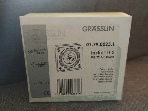 Grasslin interrupteur horaire