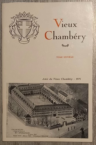 Livre vieux chambery amis du - livre-,