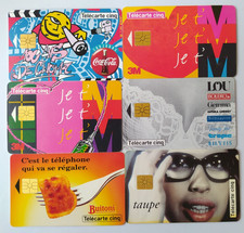 FRANCE 6 TELECARTES 5 UNITES