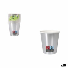 Set de Verres Algon Argenté 200 ml 10 Pièces [18 Unités]