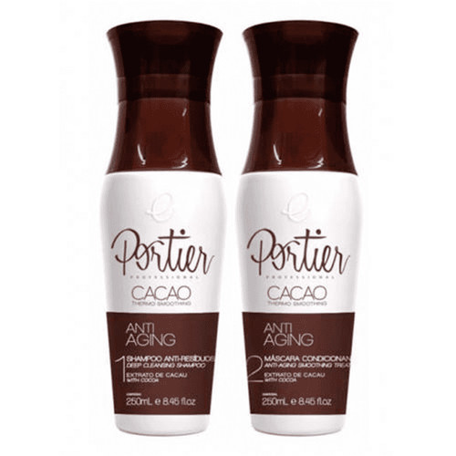 Portier cacao thermo lissage - cacao,
