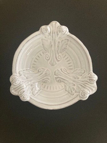Astier villatte plate - villatte, 6in