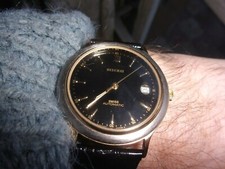 MONTRE SUISSE NEUVE BEUCHAT AUTOMATIC OLD NEW STOCK 25 JEWELS  2 TONS OR 
