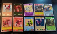 Lot 10 Cartes Panini