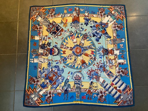 Foulard chale hermès 140 - foulard,