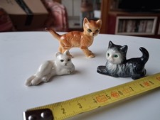 LOT DE 3 Miniatures DE CHATS